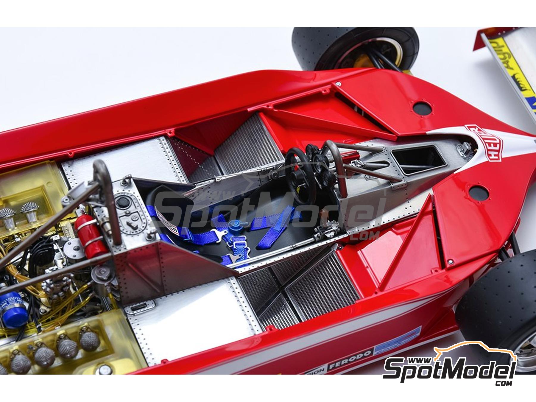 Model Factory Hiro K862: Car scale model kit 1/12 scale - Ferrari